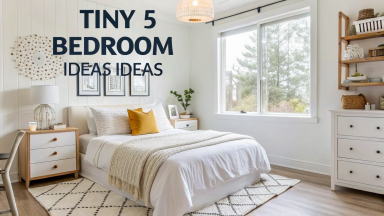 5 tiny bedroom ideas featured image