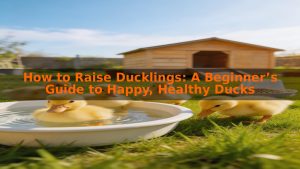 How to Raise Ducklings: A Beginner’s Guide to Happy, Healthy Ducks