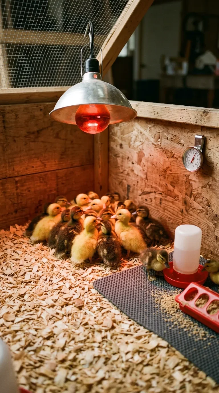 How to Set Up a Duckling Brooder