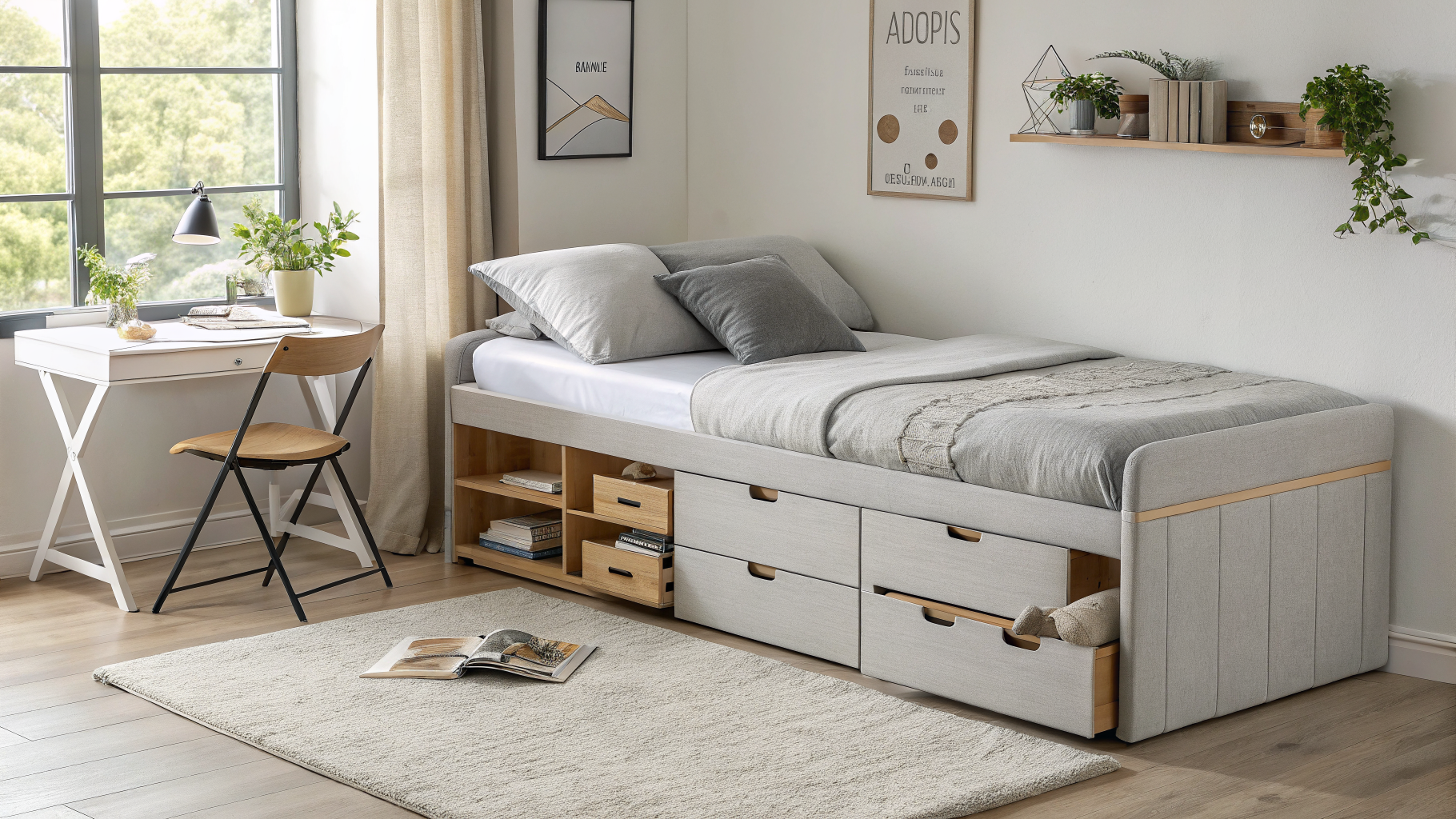 Space-Saving Furniture Ideas for Small Bedrooms