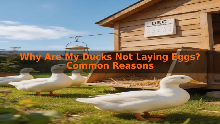 Why Are My Ducks Not Laying Eggs? Common Reasons