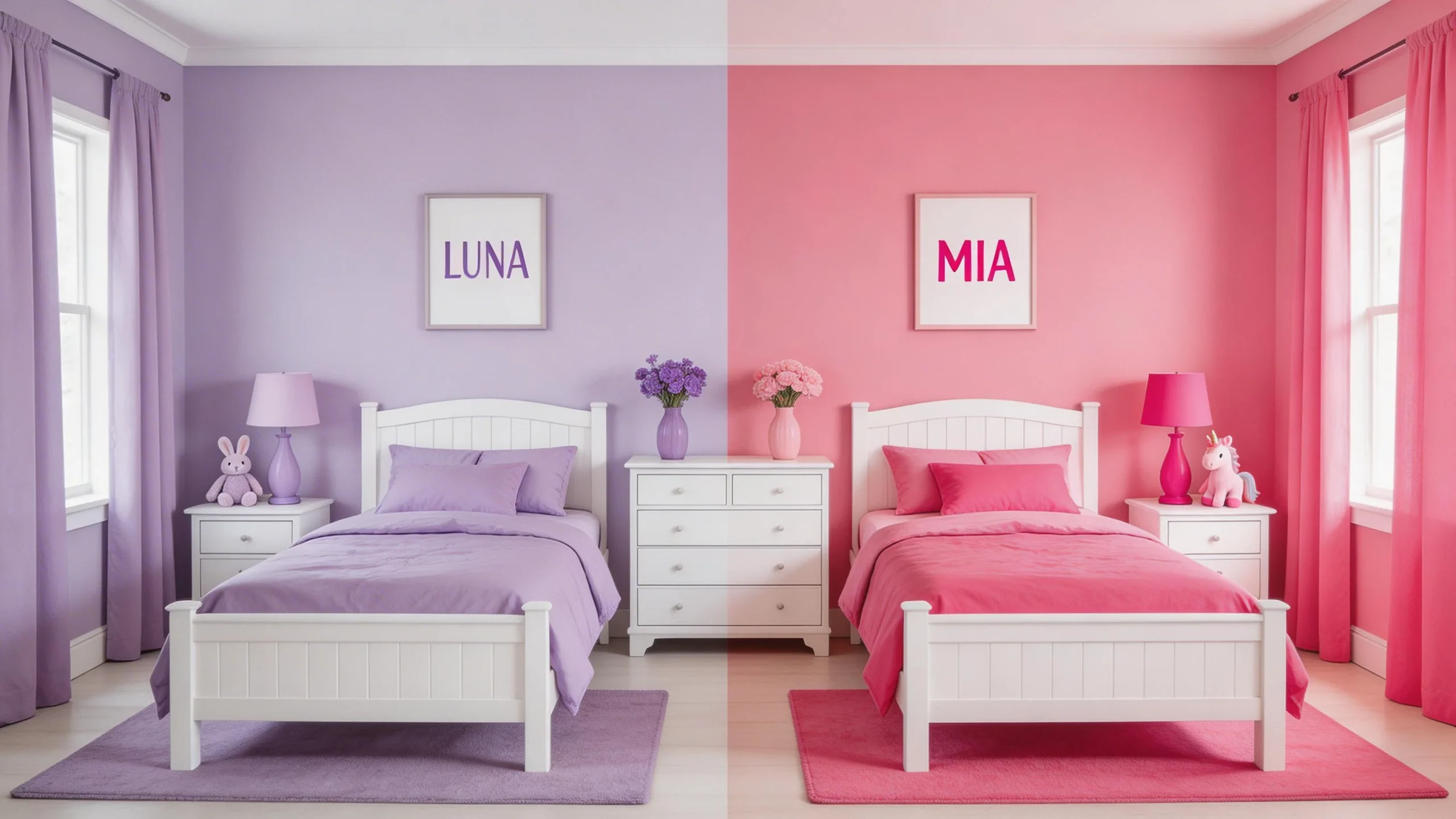 2. Color Zoning: Same Room, Different Worlds